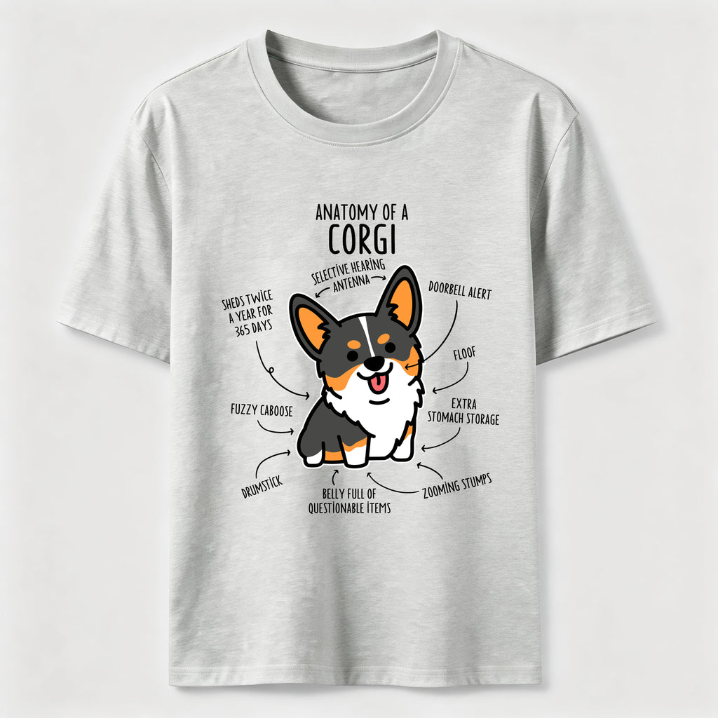 Anatomy Of A Corgi Classic T-Shirt