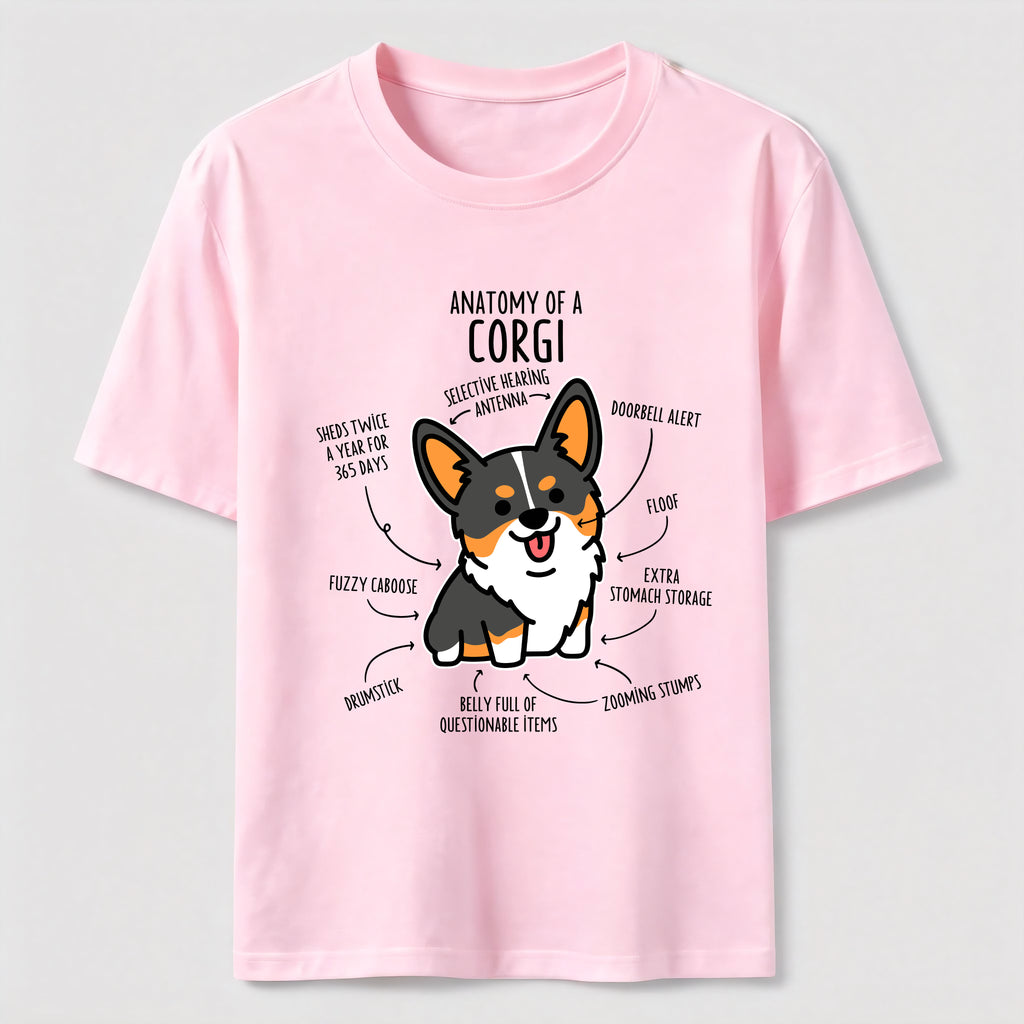 Anatomy Of A Corgi Classic T-Shirt