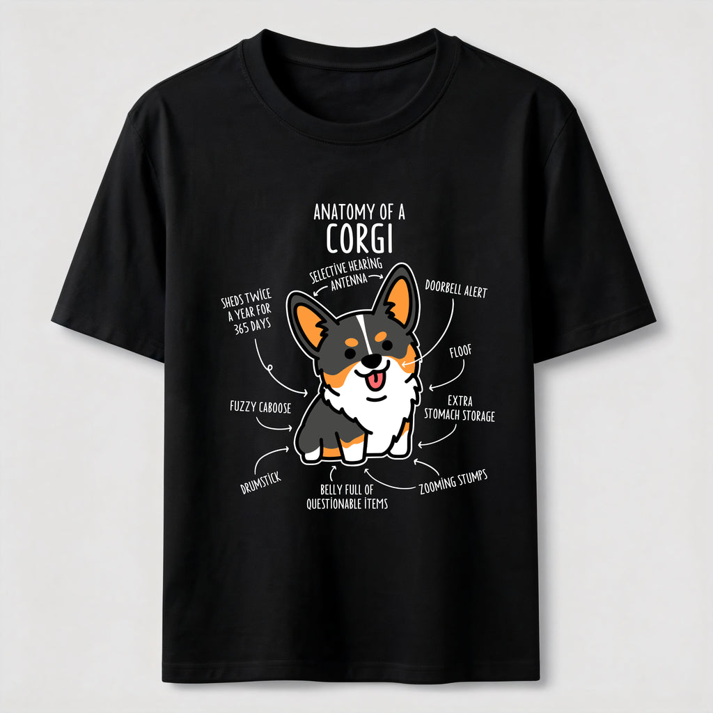 Anatomy Of A Corgi Classic T-Shirt