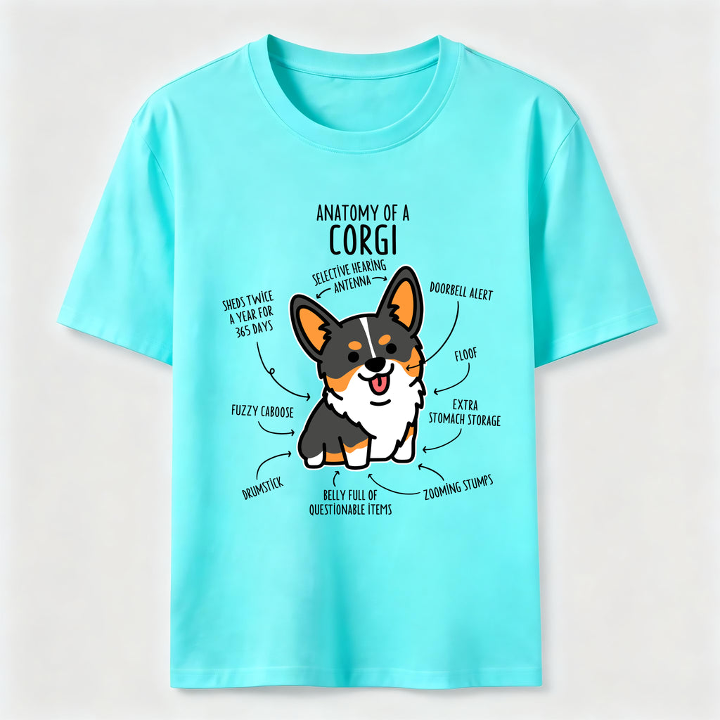 Anatomy Of A Corgi Classic T-Shirt