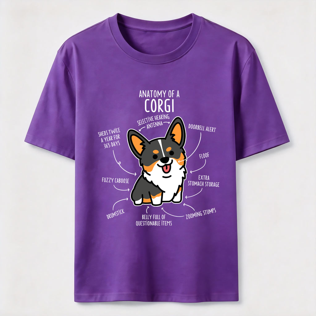 Anatomy Of A Corgi Classic T-Shirt