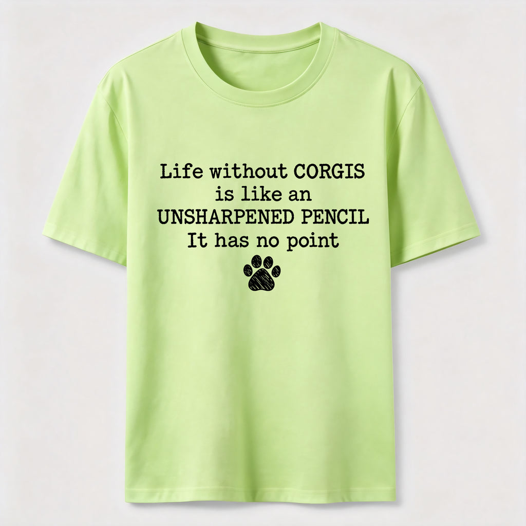 Life Without Corgis Classic T-Shirt