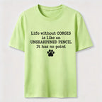 Life Without Corgis Classic T-Shirt