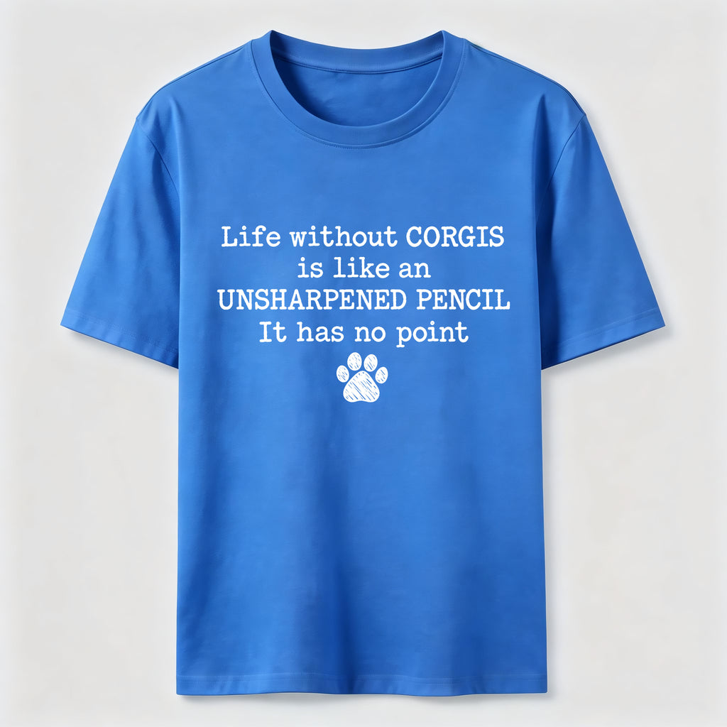 Life Without Corgis Classic T-Shirt