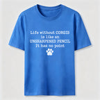 Life Without Corgis Classic T-Shirt