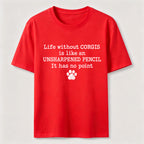 Life Without Corgis Classic T-Shirt