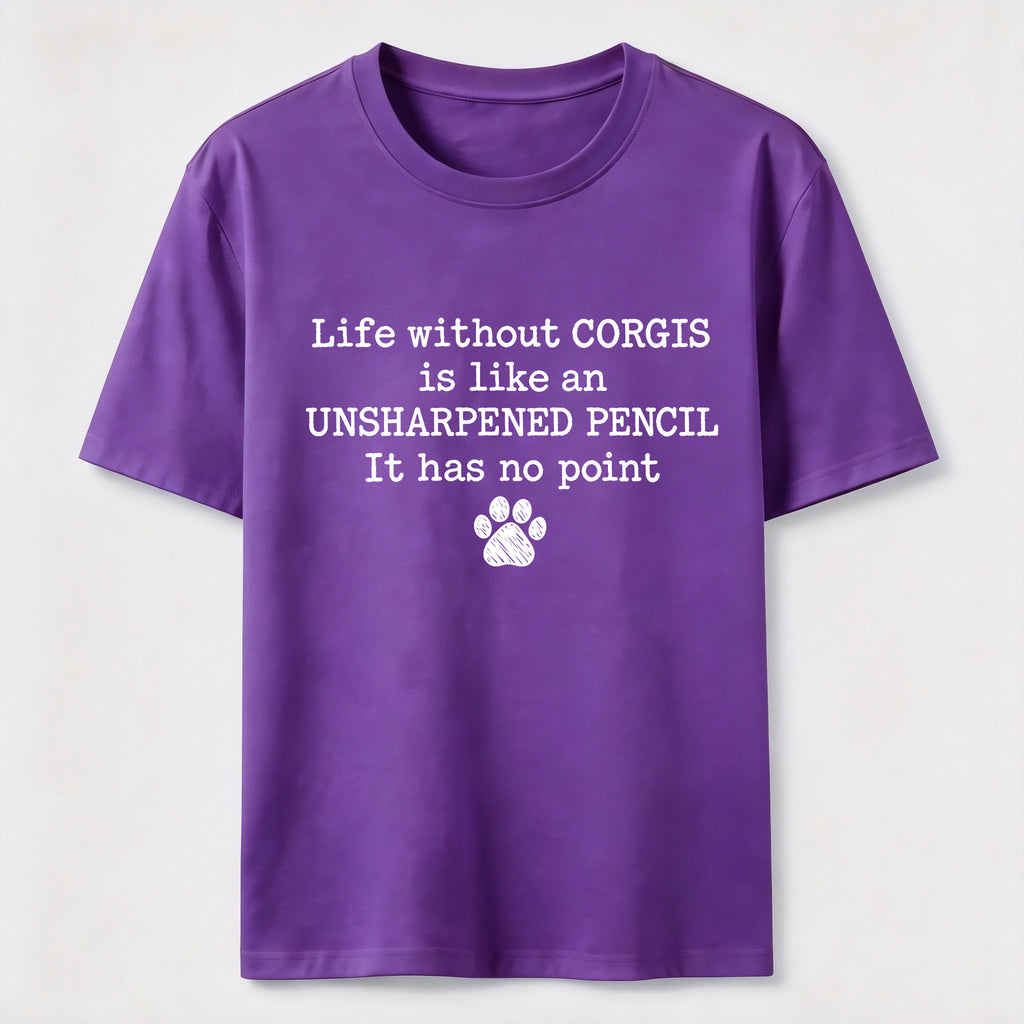 Life Without Corgis Classic T-Shirt