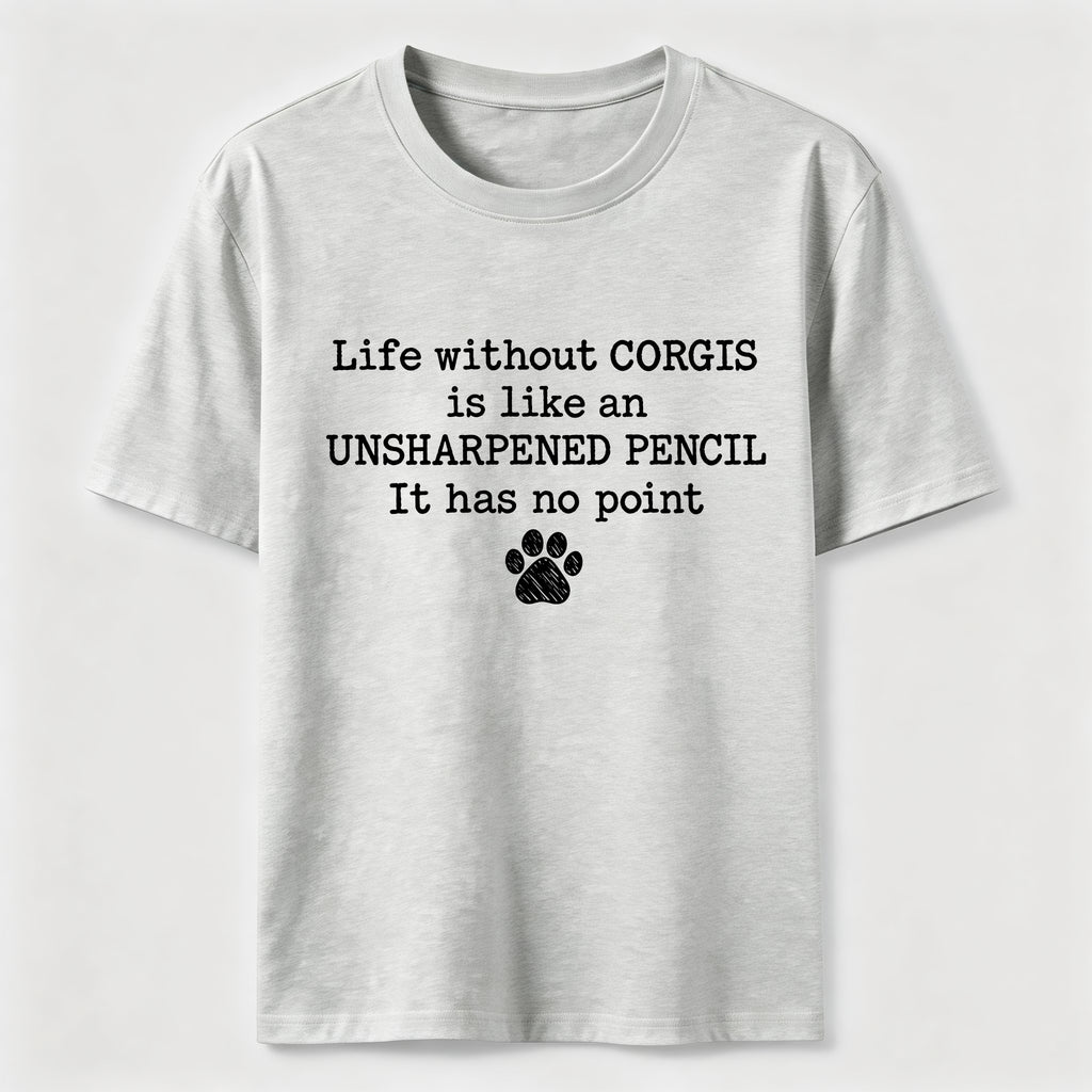 Life Without Corgis Classic T-Shirt