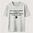Life Without Corgis Classic T-Shirt