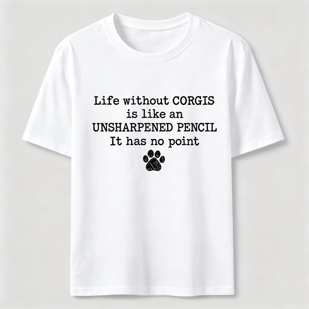 Life Without Corgis Classic T-Shirt