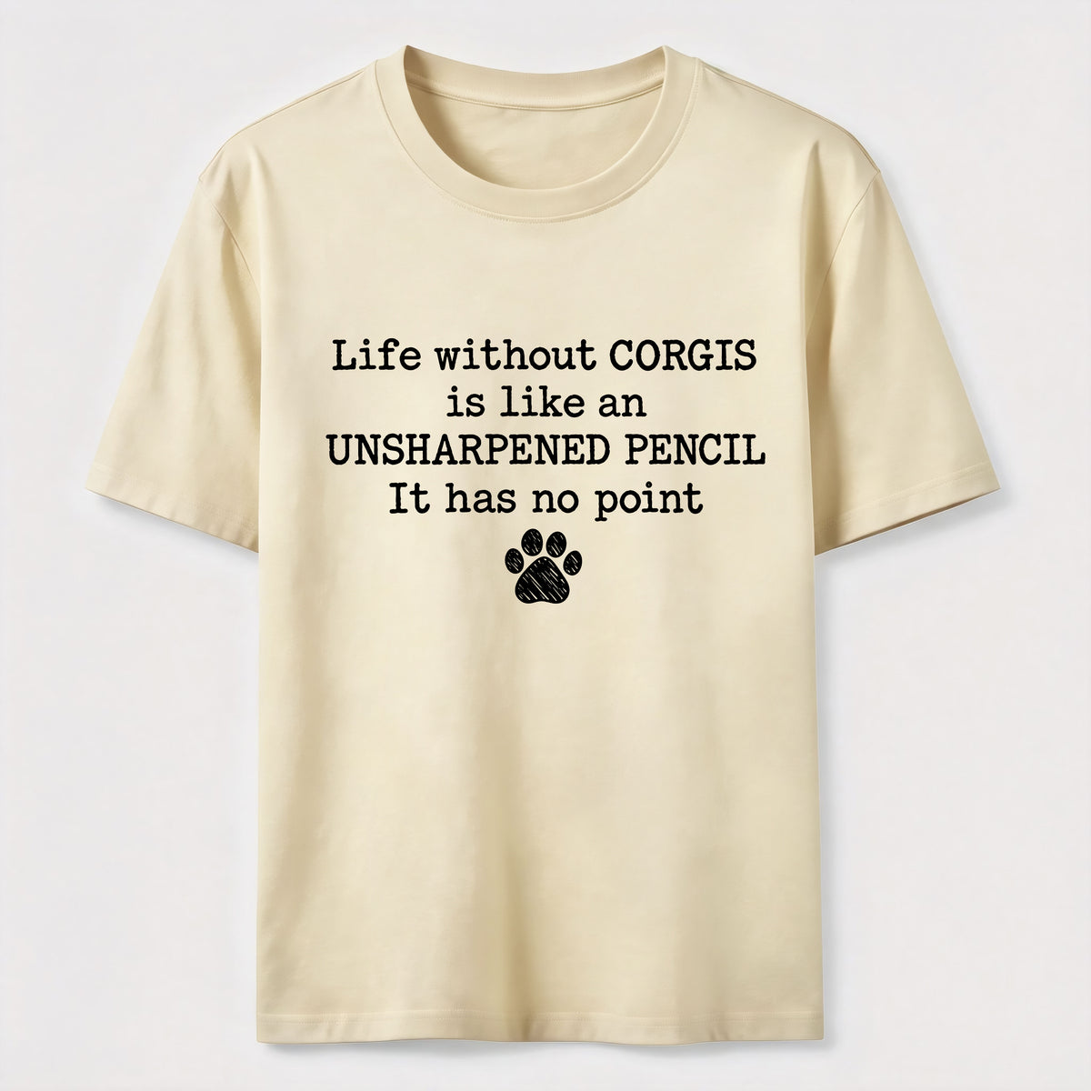 Life Without Corgis Classic T-Shirt