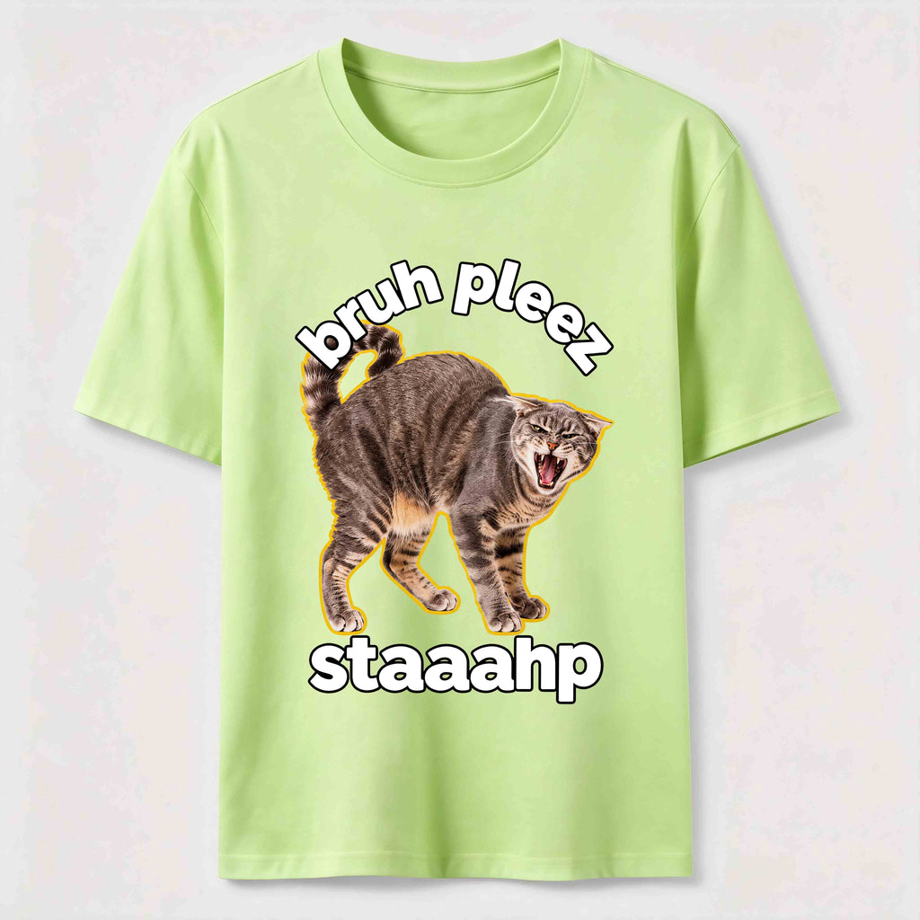 Pruhpleez Staaahp Cat Classic T-Shirt