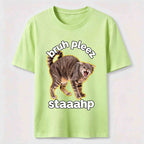 Pruhpleez Staaahp Cat Classic T-Shirt