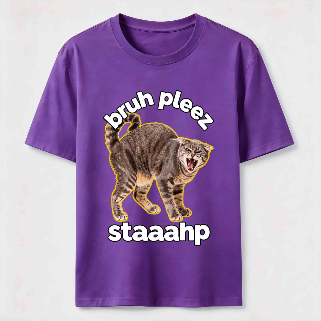 Pruhpleez Staaahp Cat Classic T-Shirt