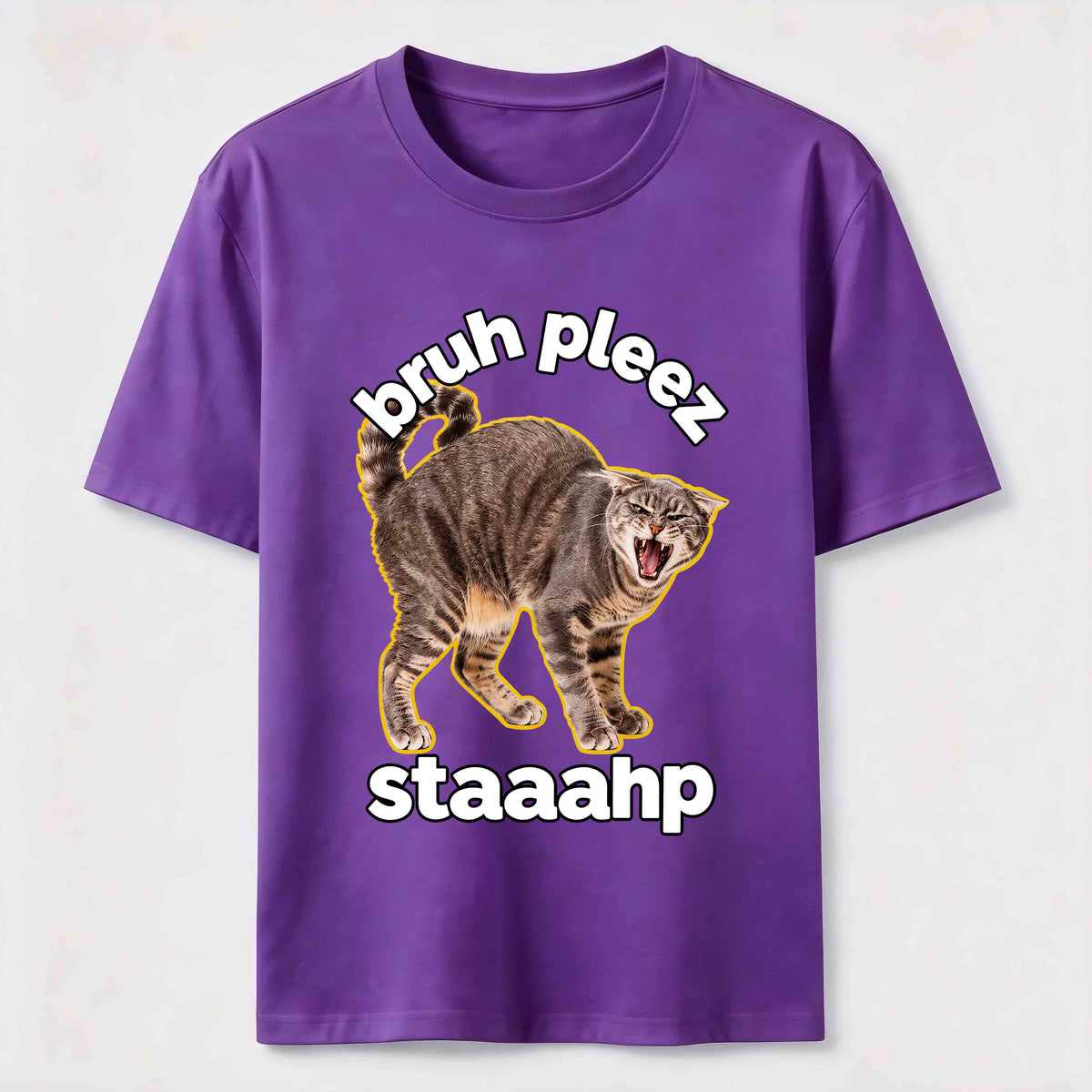 Pruhpleez Staaahp Cat Classic T-Shirt