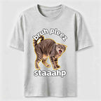 Pruhpleez Staaahp Cat Classic T-Shirt