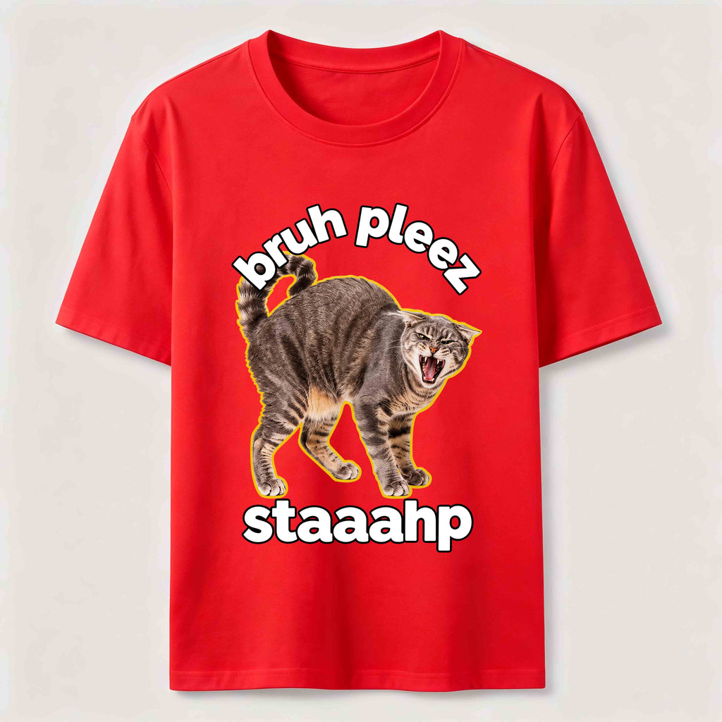 Pruhpleez Staaahp Cat Classic T-Shirt