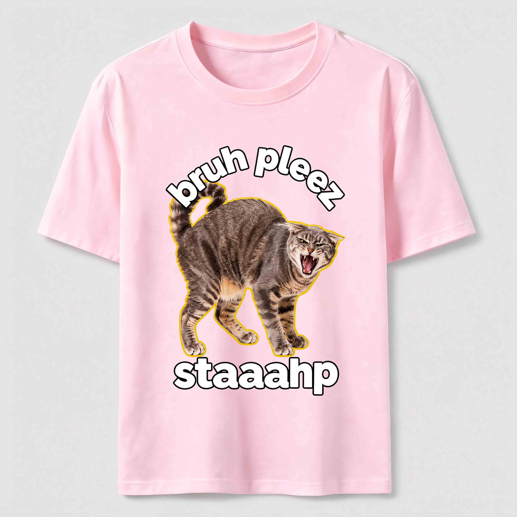 Pruhpleez Staaahp Cat Classic T-Shirt