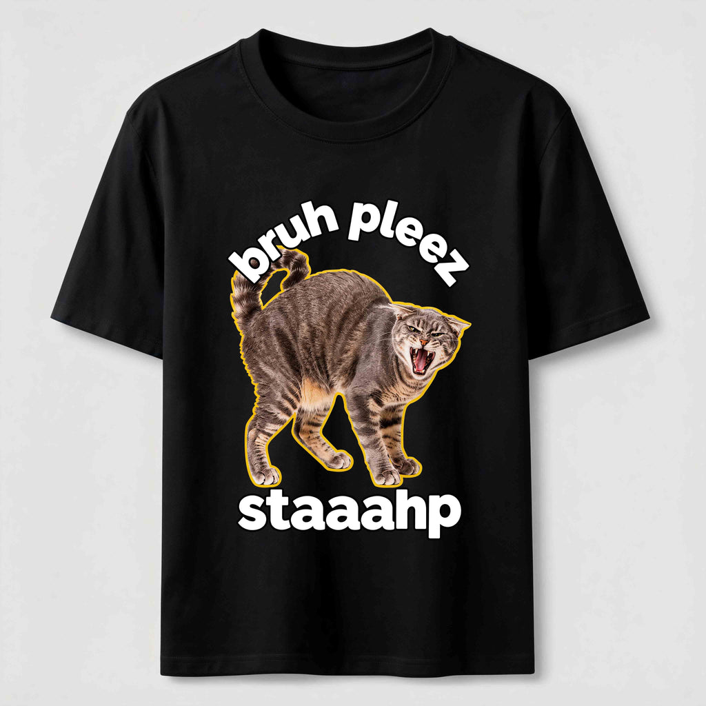 Pruhpleez Staaahp Cat Classic T-Shirt