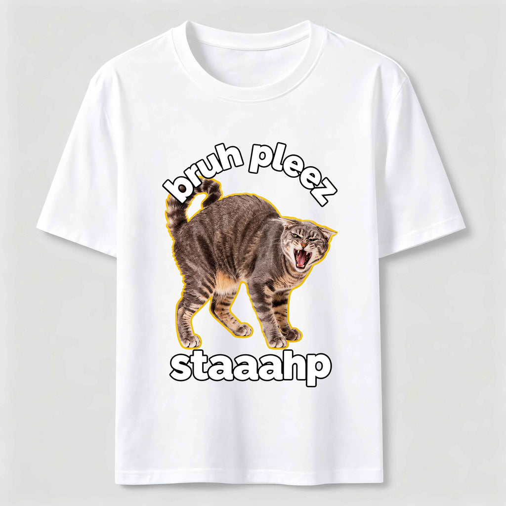 Pruhpleez Staaahp Cat Classic T-Shirt