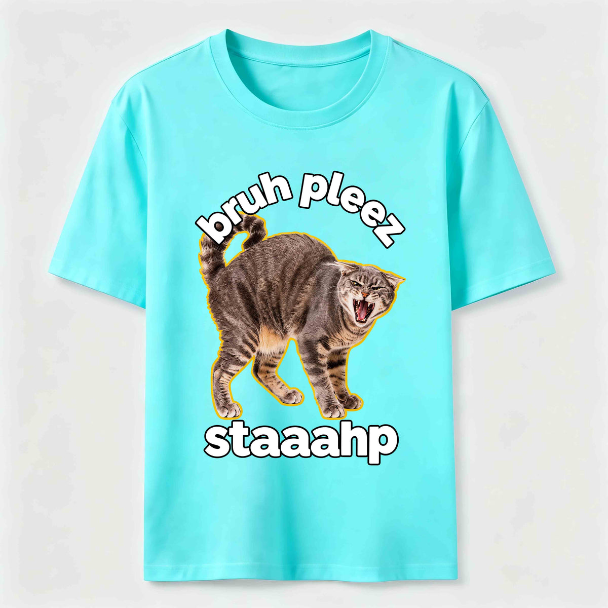 Pruhpleez Staaahp Cat Classic T-Shirt