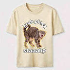 Pruhpleez Staaahp Cat Classic T-Shirt