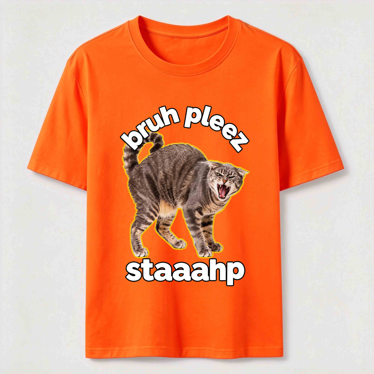 Pruhpleez Staaahp Cat Classic T-Shirt