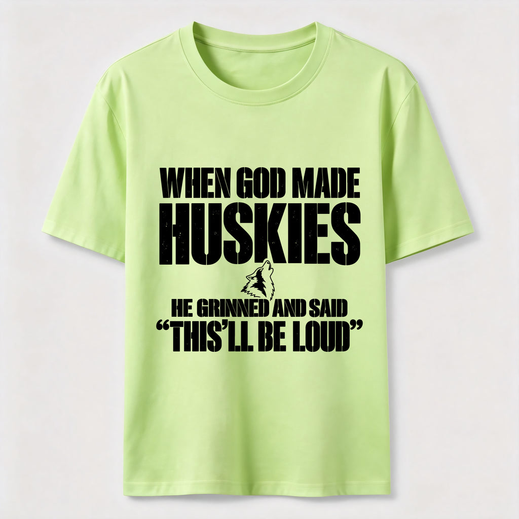 Huskies Will Be Loud Classic T-Shirt