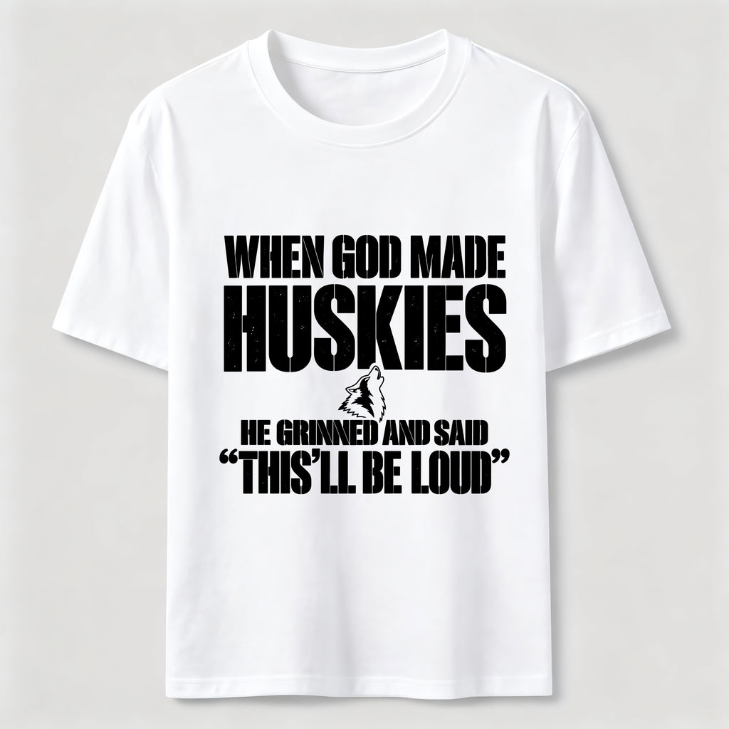 Huskies Will Be Loud Classic T-Shirt