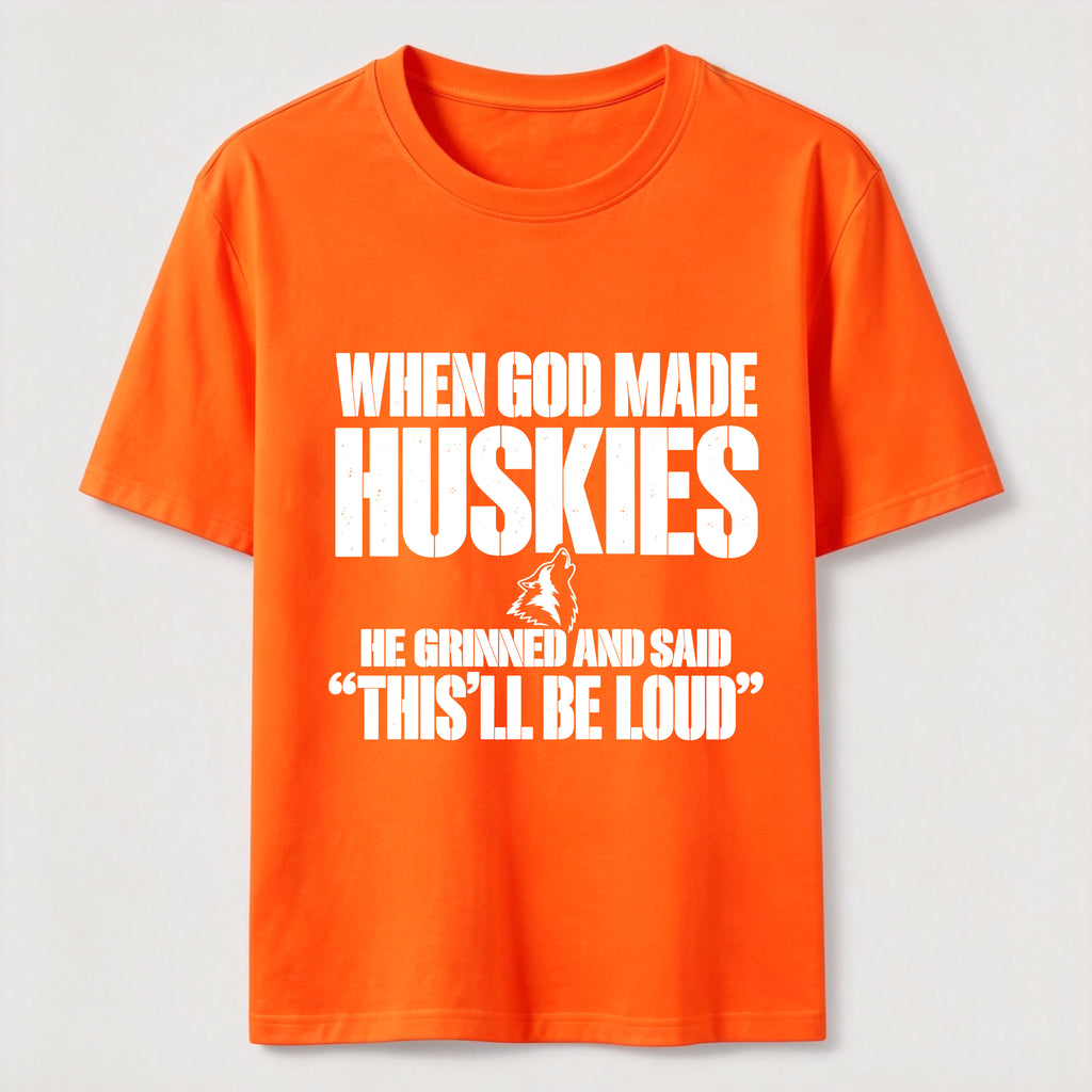 Huskies Will Be Loud Classic T-Shirt