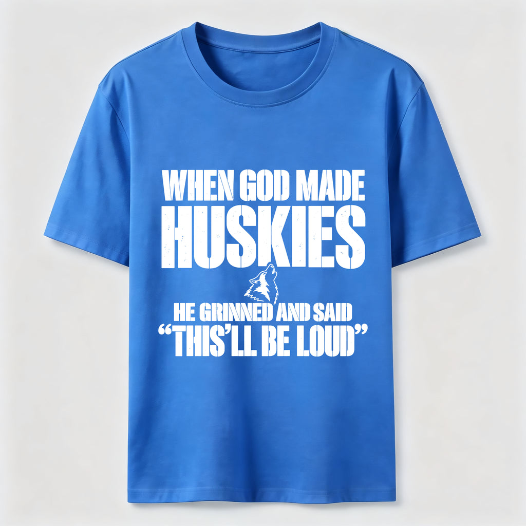 Huskies Will Be Loud Classic T-Shirt