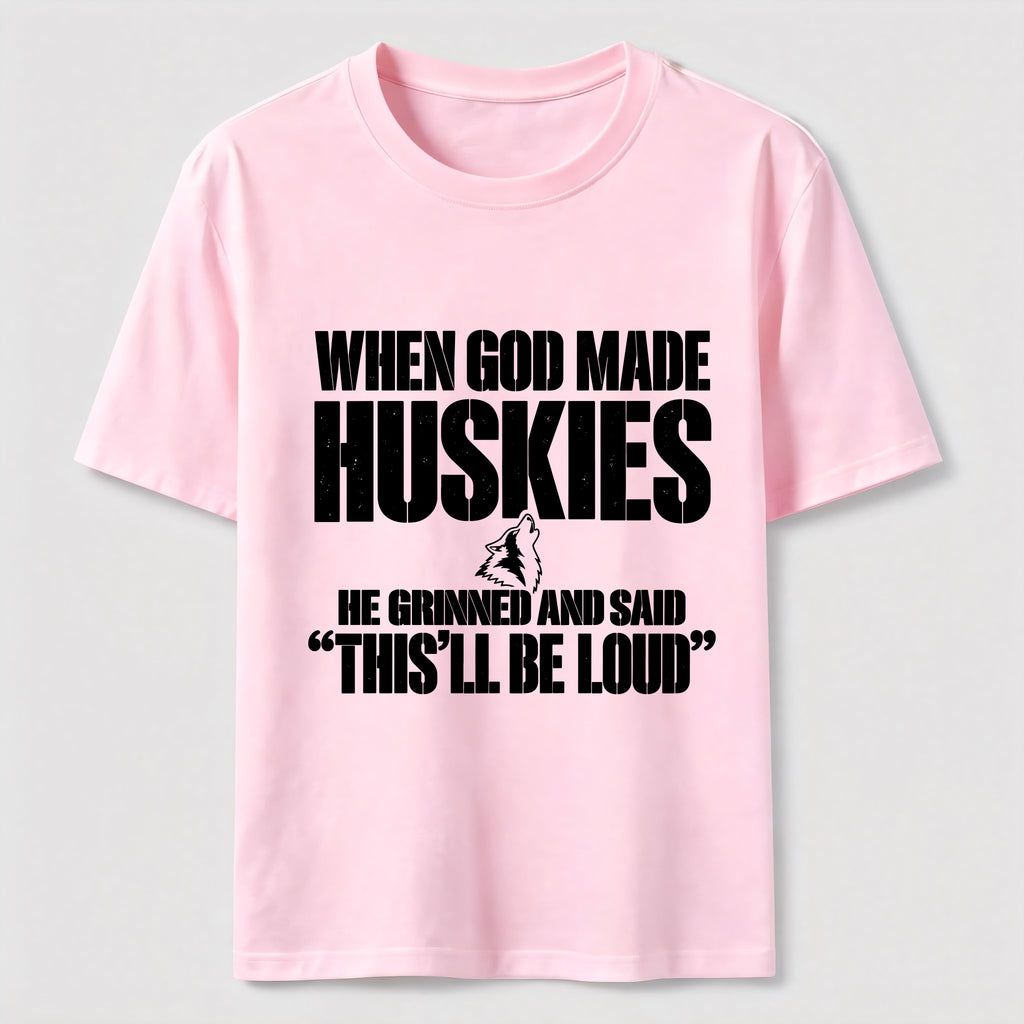 Huskies Will Be Loud Classic T-Shirt