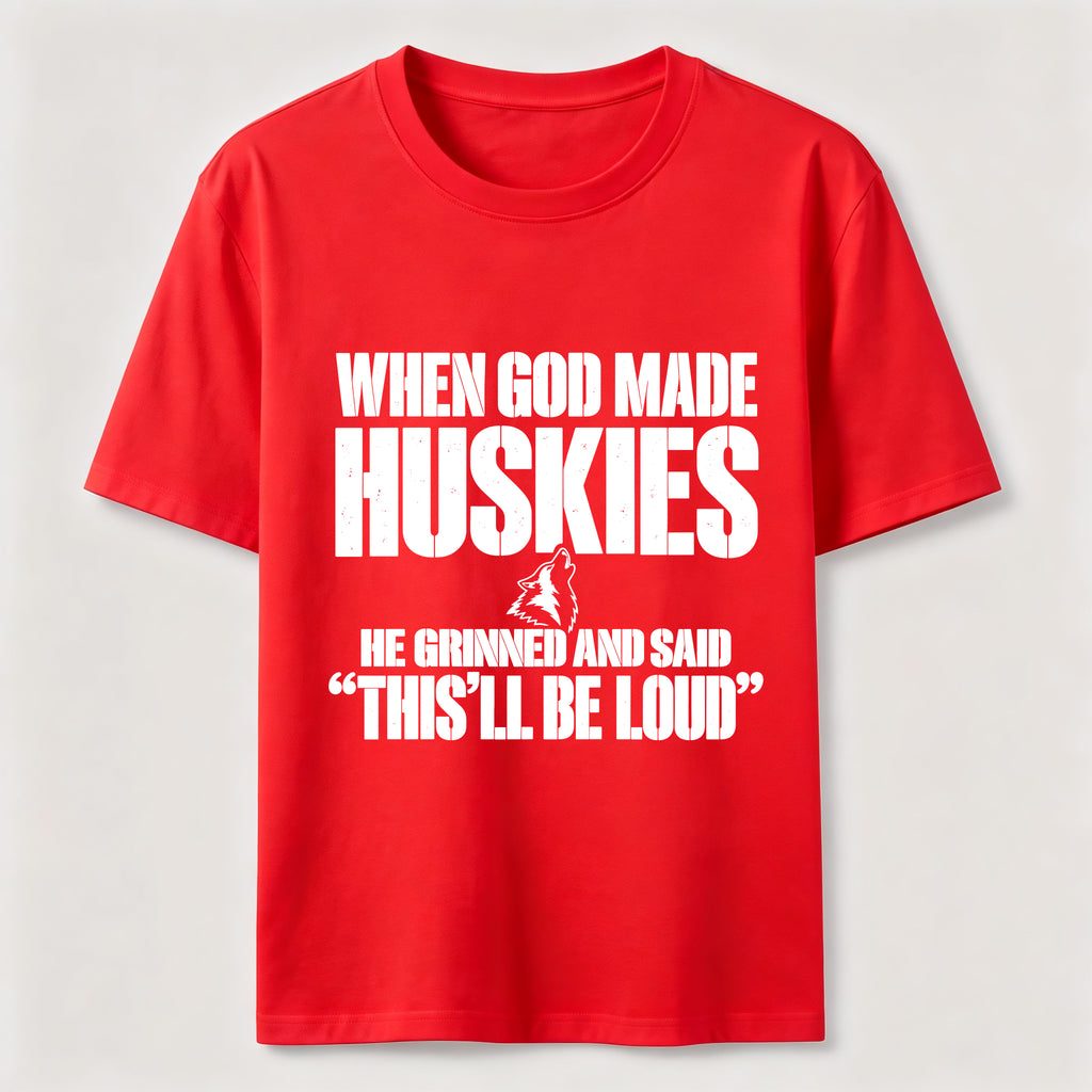 Huskies Will Be Loud Classic T-Shirt