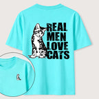 Even Tough Guys Love Cats Classic T-Shirt（Two Sided Print）