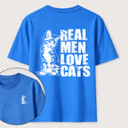 Even Tough Guys Love Cats Classic T-Shirt（Two Sided Print）