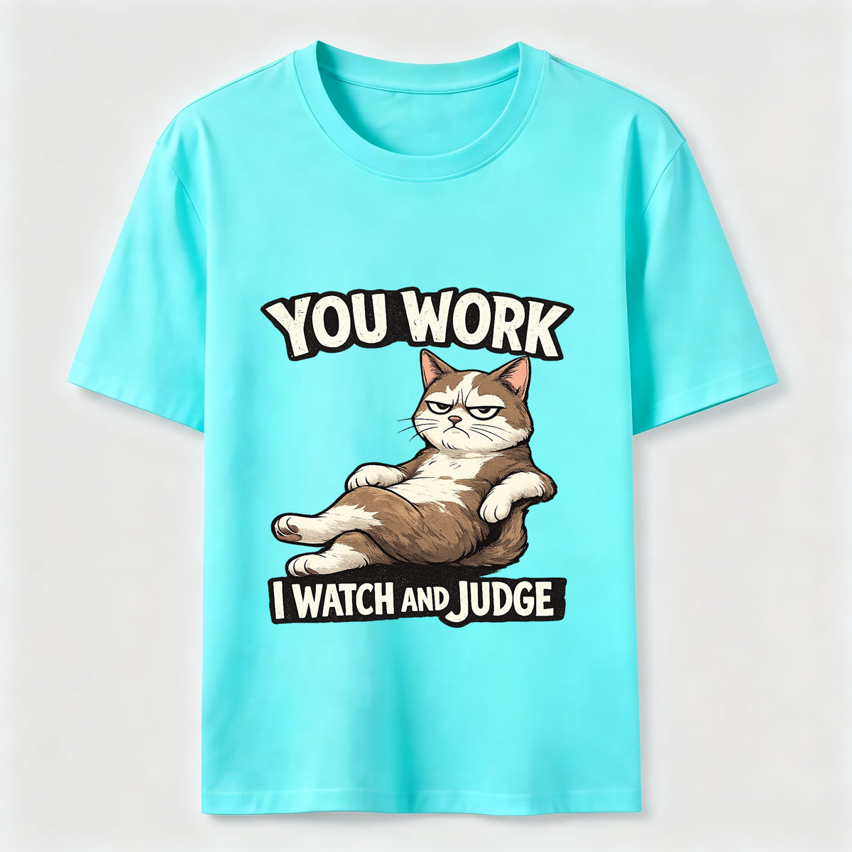 Judgmental Office Cat Humor Classic T-Shirt