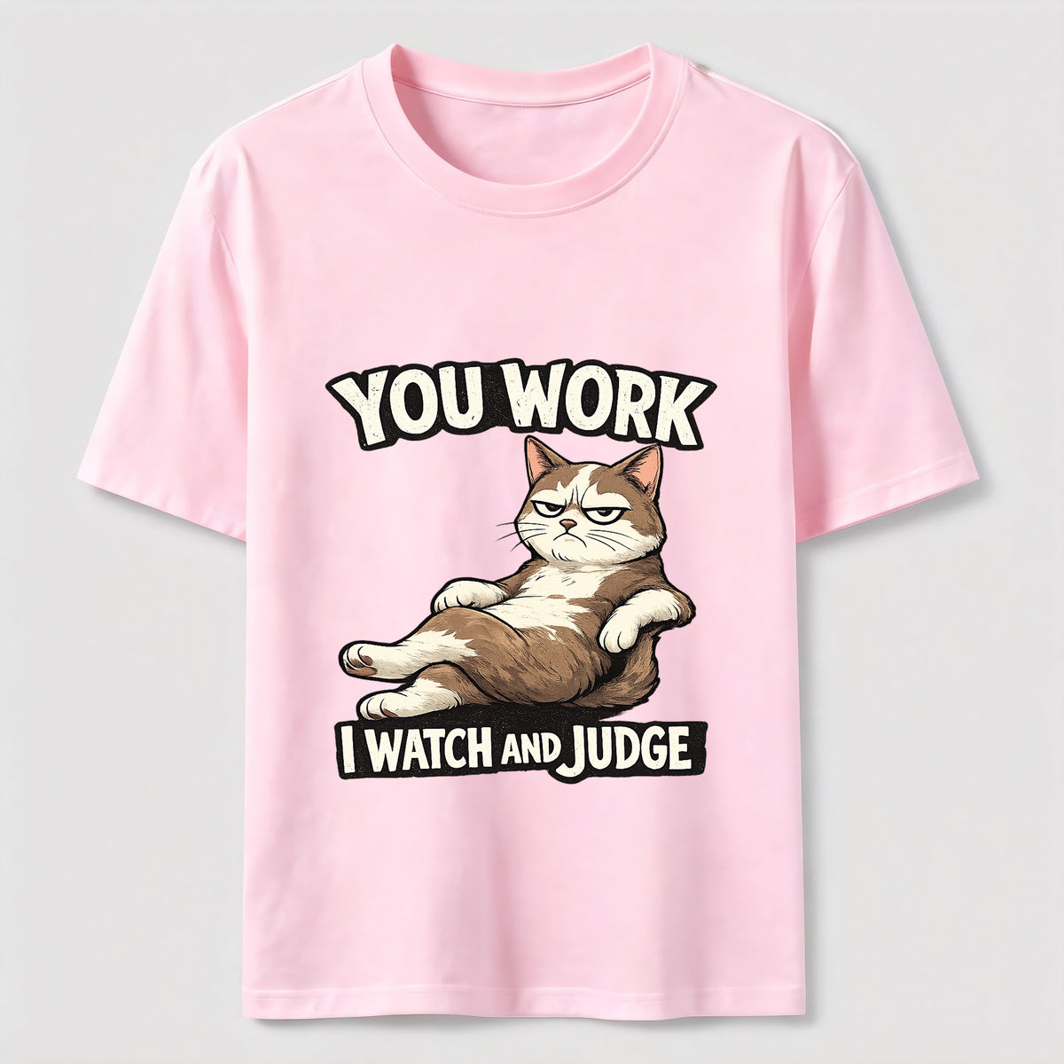 Judgmental Office Cat Humor Classic T-Shirt