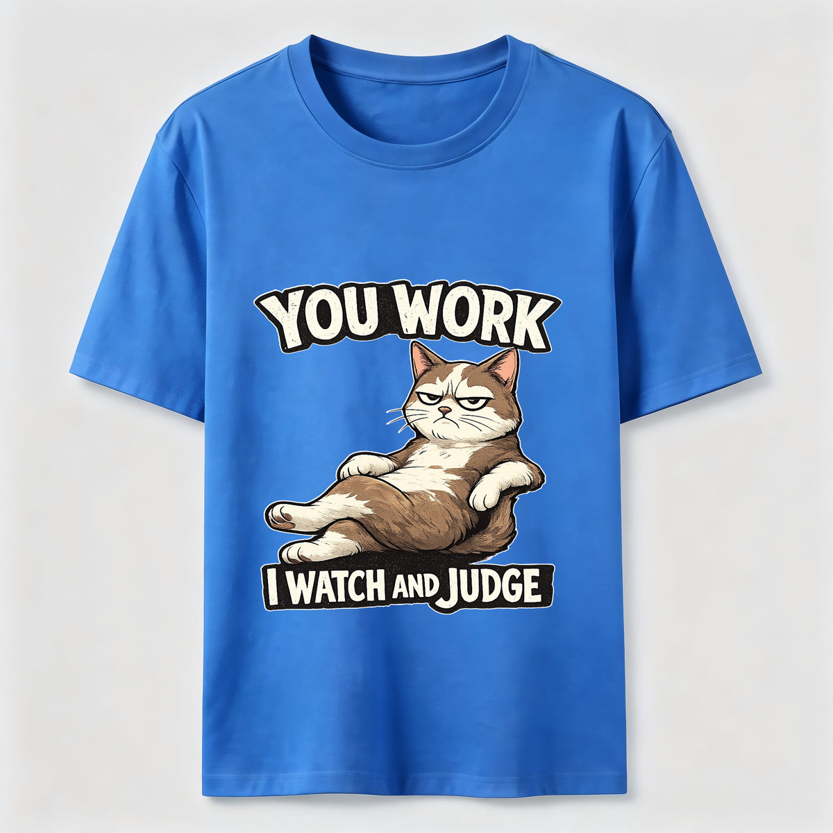 Judgmental Office Cat Humor Classic T-Shirt