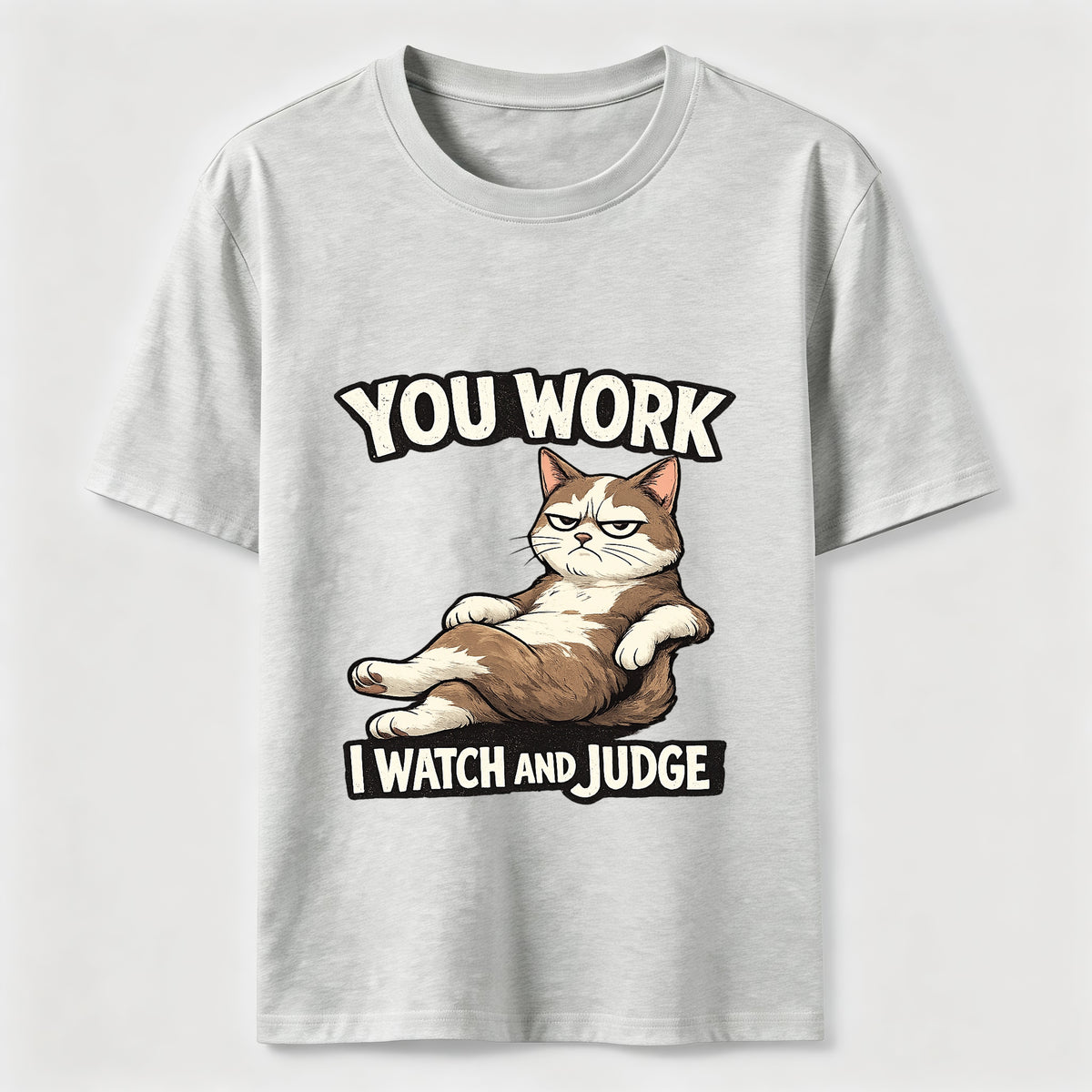 Judgmental Office Cat Humor Classic T-Shirt