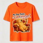 Rich in Love Golden Retriever Classic T-Shirt