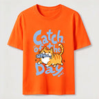Catch of the Day Cat Classic T-Shirt