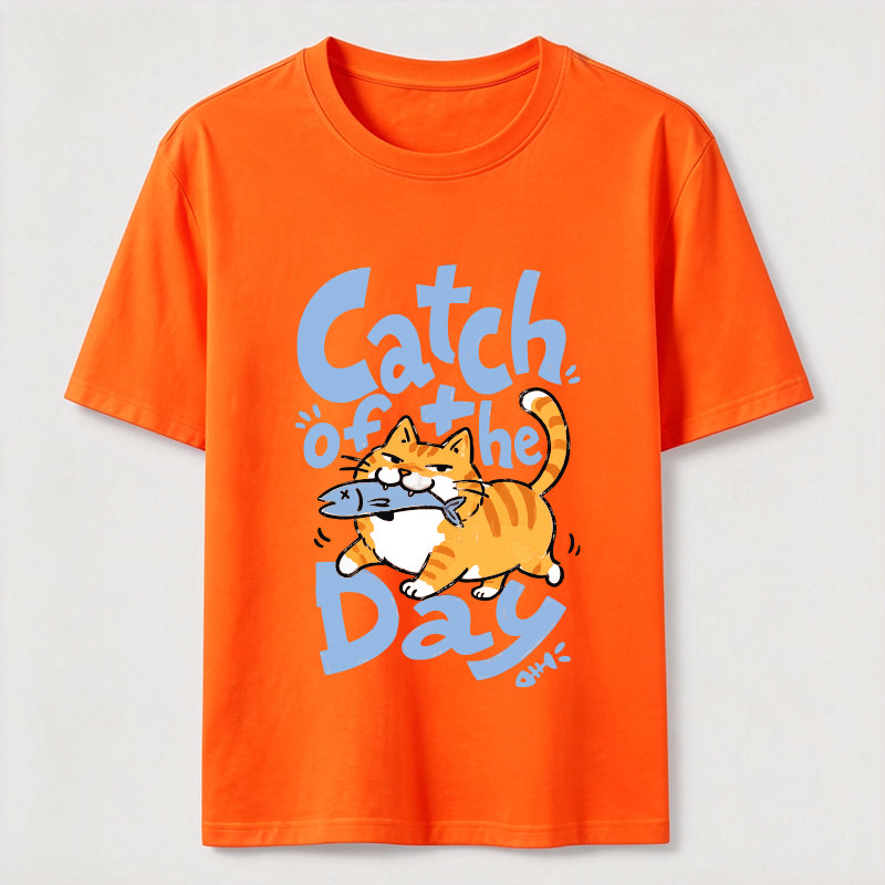 Catch of the Day Cat Classic T-Shirt