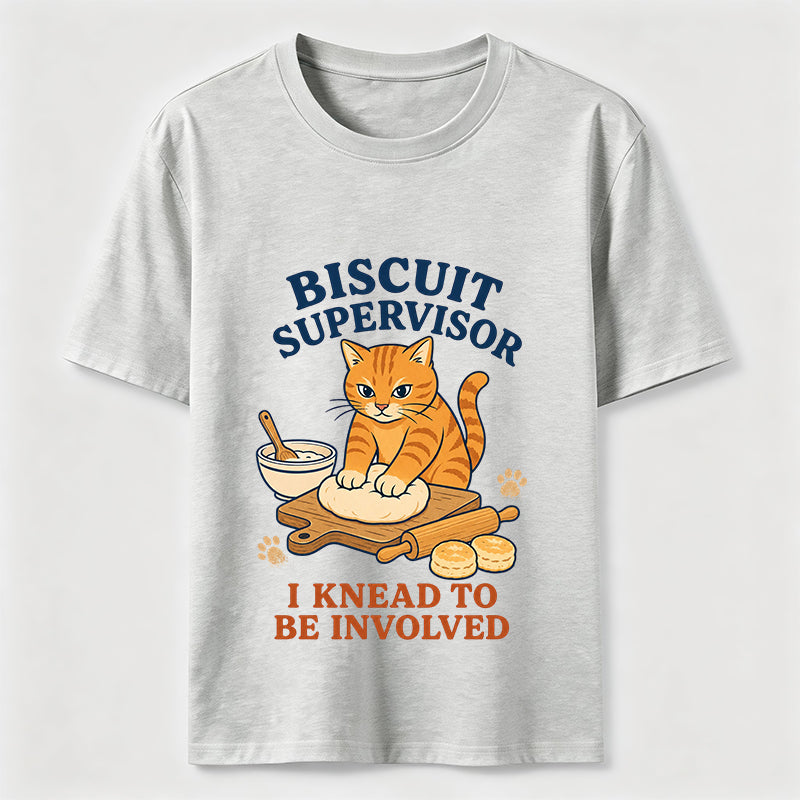 PetTaxClub Biscuit Supervisor Baking Cat Classic T-Shirt