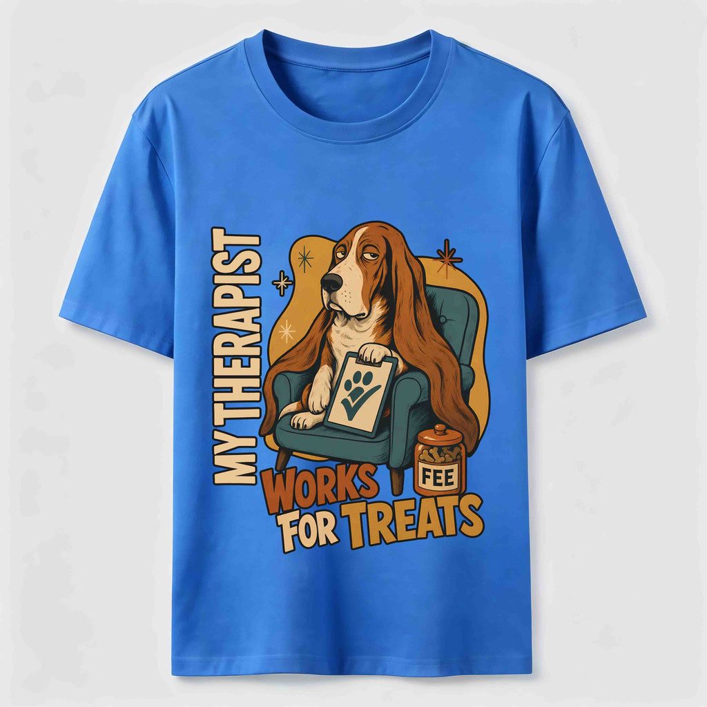 PetTaxClub Treat Paid Therapist Basset Hound Classic T-Shirt