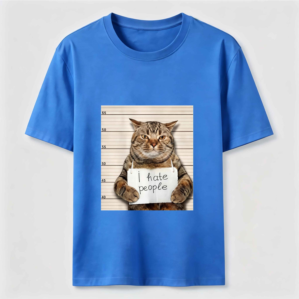 PetTaxClub I Hate People Mugshot Cat Classic T-Shirt