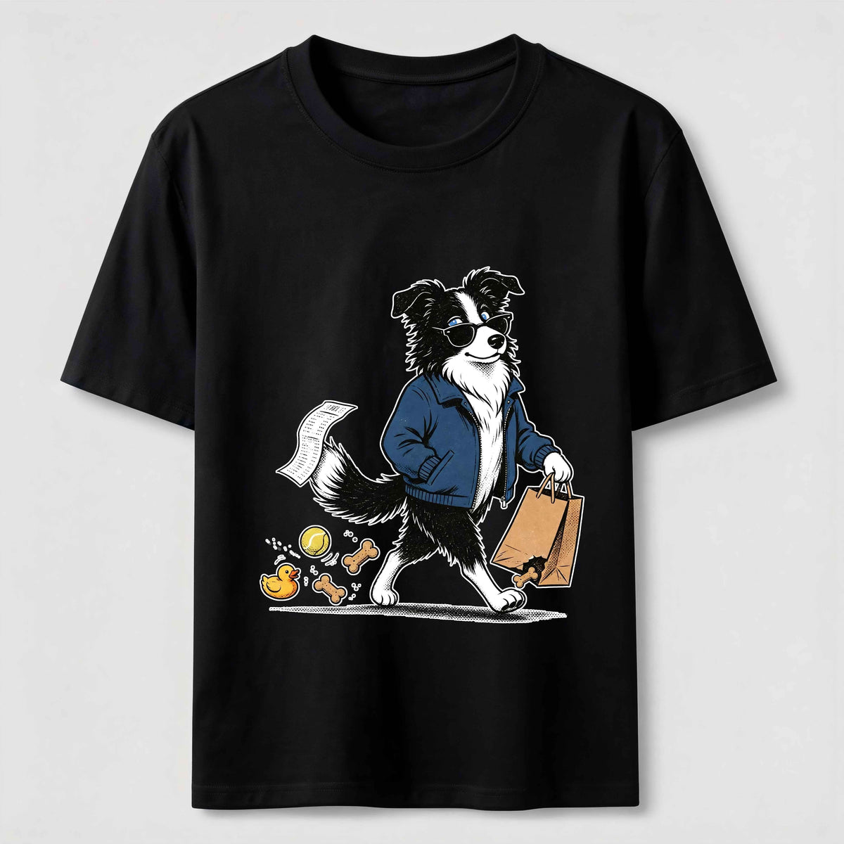 PetTaxClub Border Collie Street Style Classic T-Shirt