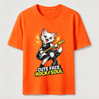 Cute Face Rock Soul Cat Classic T-Shirt