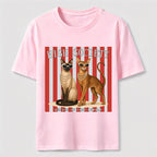 PetTaxClub High Society Cat Chic Catwalk Classic T-Shirt