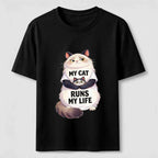PetTaxClub My Cat Runs My Life Classic T-Shirt
