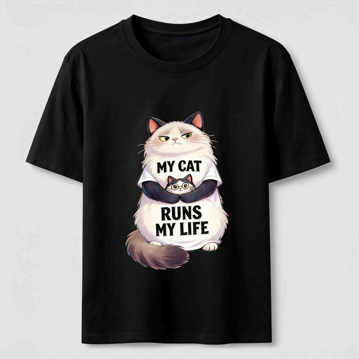 PetTaxClub My Cat Runs My Life Classic T-Shirt